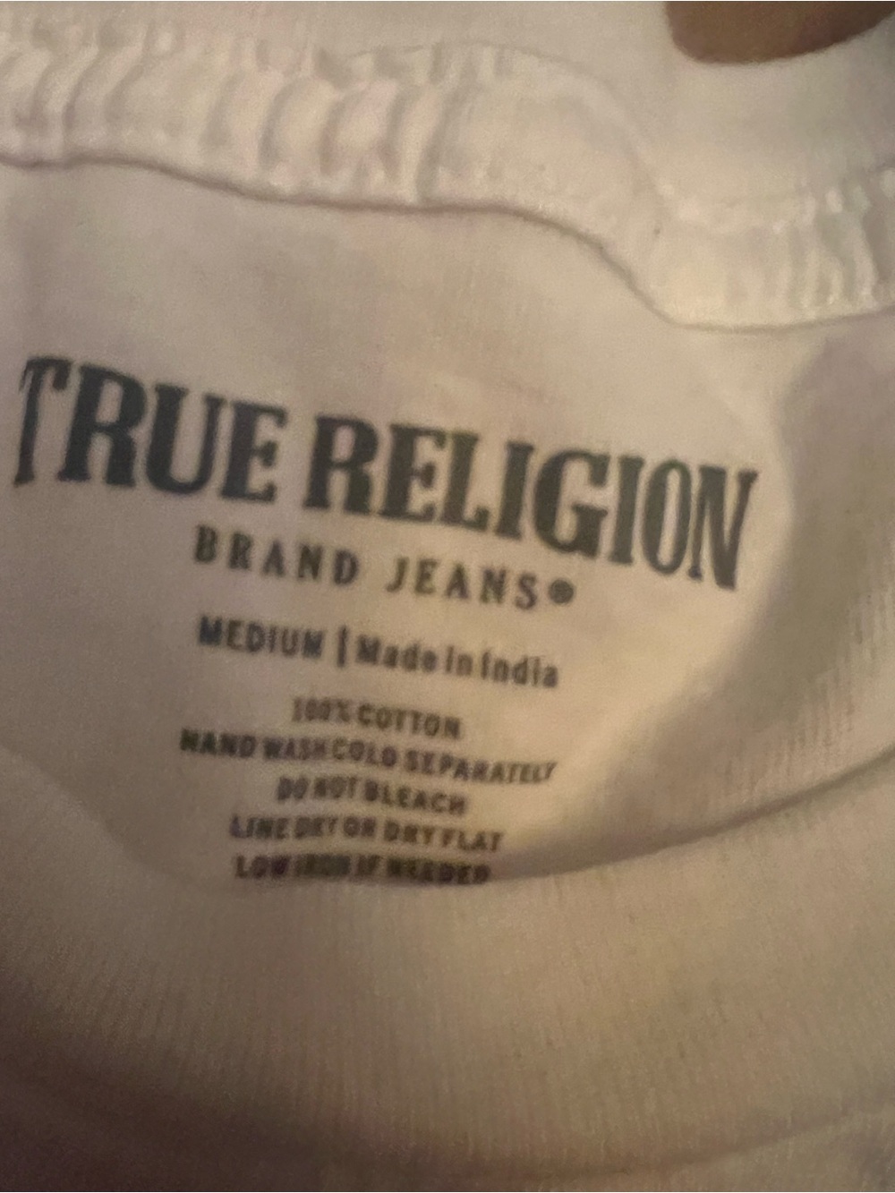 True Religion Women’s White Graphic Tee - Pack of 2 - Picture 8 of 8